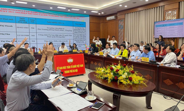 Hà Nội lập danh sách chính thức 160 ứng viên đại biểu HĐND thành phố - Ảnh 1.