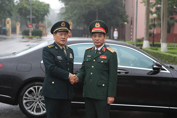 Thượng tướng Phan Văn Giang hội đàm với thượng tướng Trung Quốc Ngụy Phượng Hòa - Ảnh 2.