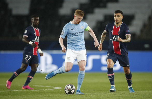 Man City ngược dòng hạ PSG ở bán kết lượt đi Champions League - Ảnh 3. Man City ngược dòng hạ PSG ở bán kết lượt đi Champions League - Ảnh 3.