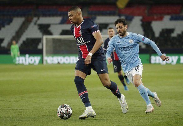 Man City ngược dòng hạ PSG ở bán kết lượt đi Champions League - Ảnh 4. Man City ngược dòng hạ PSG ở bán kết lượt đi Champions League - Ảnh 4.