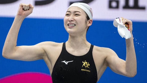 Sống sót với bệnh ung thư máu, nữ kình ngư Nhật giành vé dự Olympic Tokyo - Ảnh 2. Sống sót với bệnh ung thư máu, nữ kình ngư Nhật giành vé dự Olympic Tokyo - Ảnh 2.