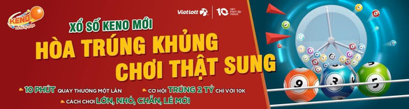 Xổ số quay nhanh Keno thêm cửa hòa trúng khủng - Ảnh 1.