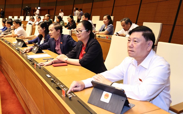 Hôm nay ra mắt 2 phó thủ tướng và 12 thành viên Chính phủ - Ảnh 1.