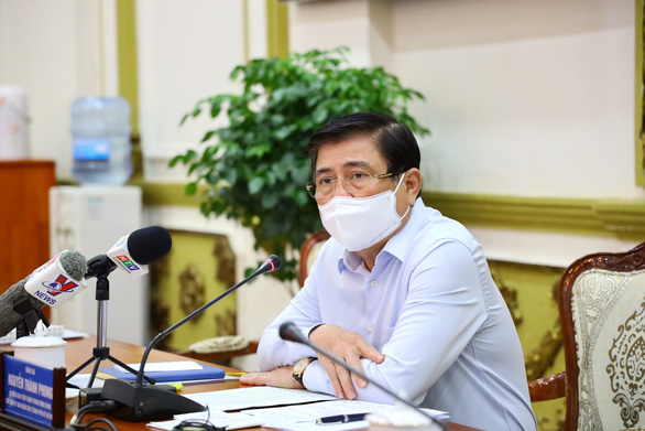 Chủ tịch TP.HCM Nguyễn Thành Phong: TP đã khống chế tốc độ lây lan của dịch bệnh - Ảnh 1.