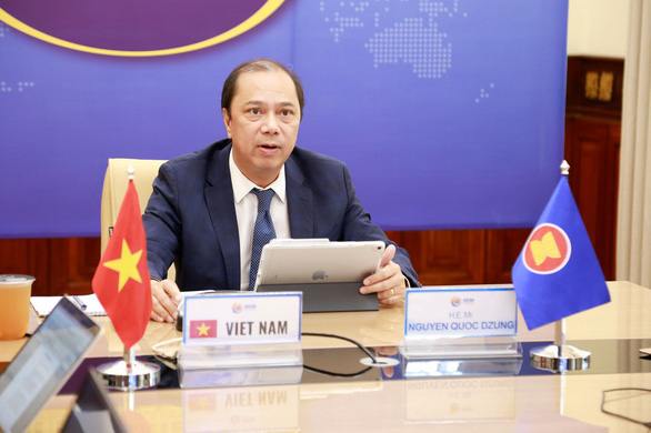 Việt Nam dự họp Tham vấn quan chức cao cấp ASEAN - Trung Quốc lần thứ 27 - Ảnh 1.