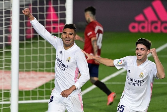 Real Madrid bám sát Atletico Madrid trong cuộc đua vô địch - Ảnh 2. Real Madrid bám sát Atletico Madrid trong cuộc đua vô địch - Ảnh 2.