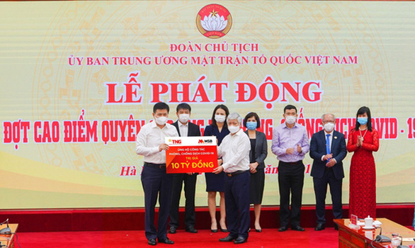 MSB và TNG Holdings Vietnam ủng hộ 30 tỉ đồng chống dịch COVID-19 - Ảnh 1.