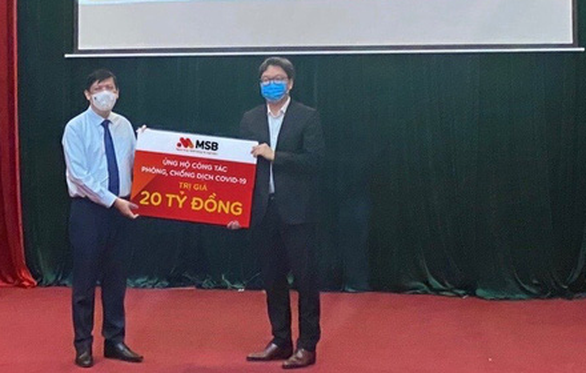 MSB và TNG Holdings Việt Nam ủng hộ 30 tỉ đồng chống dịch COVID-19 - Ảnh 2.