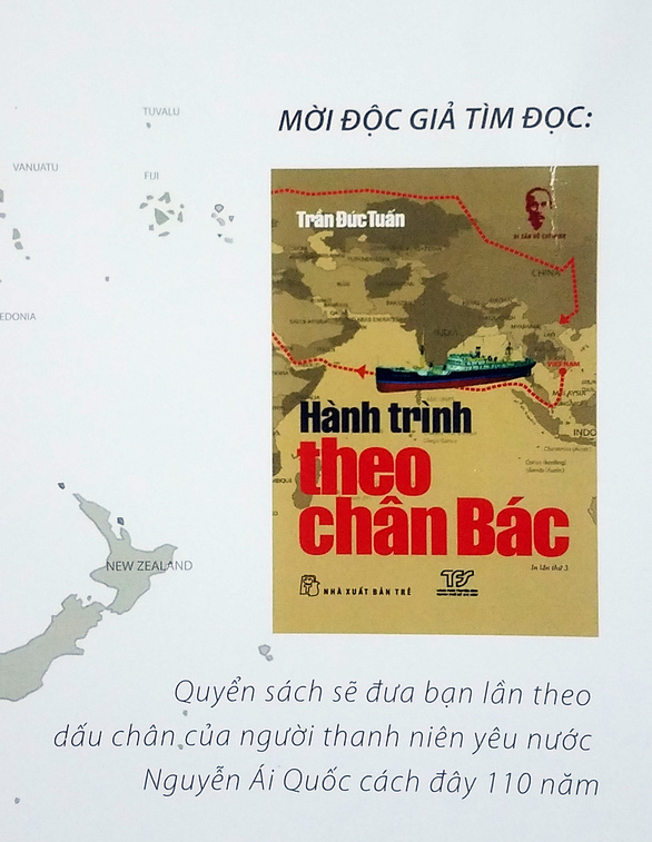 Phát hành bản đồ hành trình 30 năm tìm đường cứu nước của Bác Hồ - Ảnh 3.