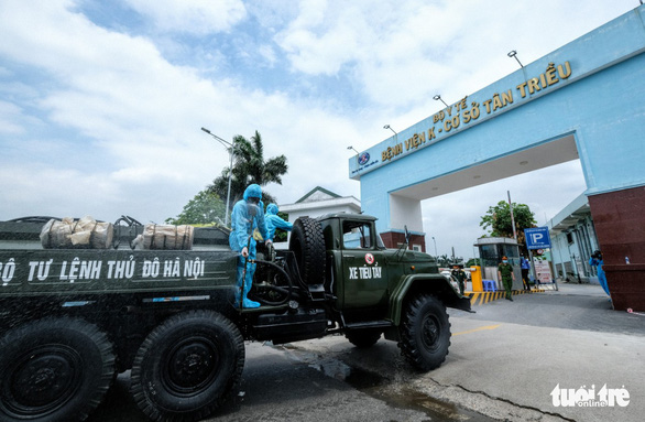 Hà Nội khẩn cấp rà soát, xét nghiệm người từng đến Bệnh viện K cơ sở Tân Triều - Ảnh 1.