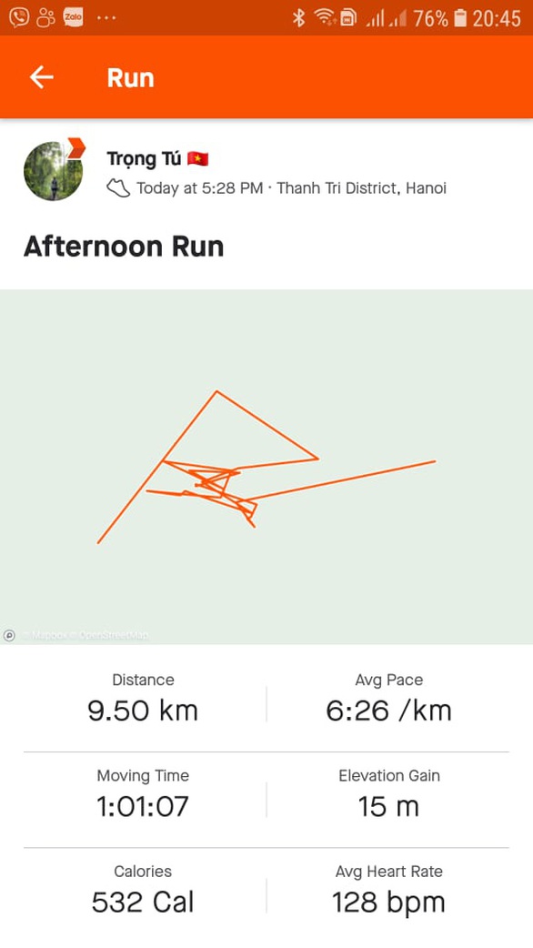 Bác sĩ chạy trong phòng làm việc 10km mỗi ngày khi cách ly tại Bệnh viện K - Ảnh 3. Bác sĩ chạy trong phòng làm việc 10km mỗi ngày khi cách ly tại Bệnh viện K - Ảnh 3.