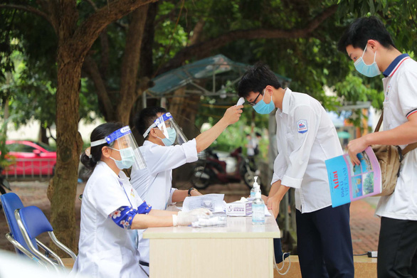 Thi đánh giá năng lực tại ĐH Quốc gia Hà Nội theo phương thức giãn cách - Ảnh 1.