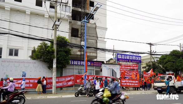 Công an tìm người mua căn hộ tòa nhà Sơn Thịnh 3 ở Vũng Tàu - Ảnh 1.