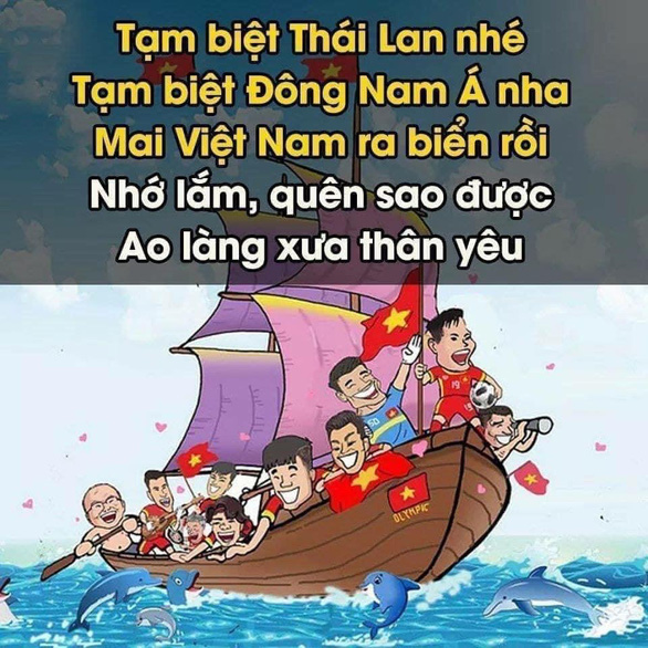 Cộng đồng mạng hào hứng chúc mừng tuyển Việt Nam lên thuyền đi tiếp vòng loại thứ 3 World Cup - Ảnh 4.