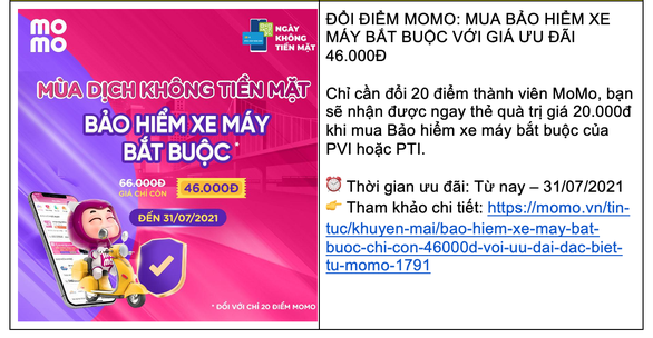 Ví MoMo cho ra mắt dịch vụ mới, ưu đãi thiết thực hỗ trợ người dùng Việt trong mùa COVID - Ảnh 2.
