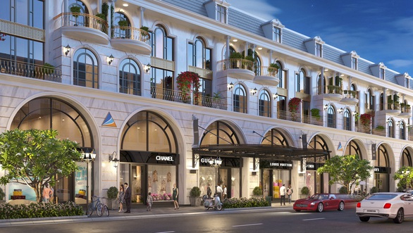 Cất nóc chuỗi shophouse 4 sao Castia Dragon Tây Bắc Đà Nẵng - Ảnh 3. Cất nóc chuỗi shophouse 4 sao Castia Dragon Tây Bắc Đà Nẵng - Ảnh 3.