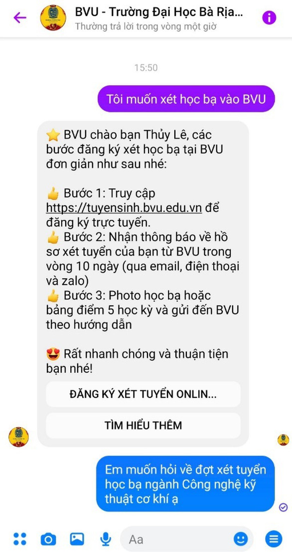 Dịch COVID-19 kéo dài, nhiều thí sinh chọn xét tuyển học bạ THPT - Ảnh 2.