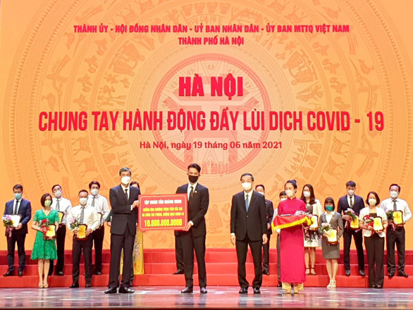 Tập đoàn Tân Hoàng Minh ủng hộ 20 tỉ đồng, chung tay đẩy lùi dịch COVID-19 - Ảnh 2.