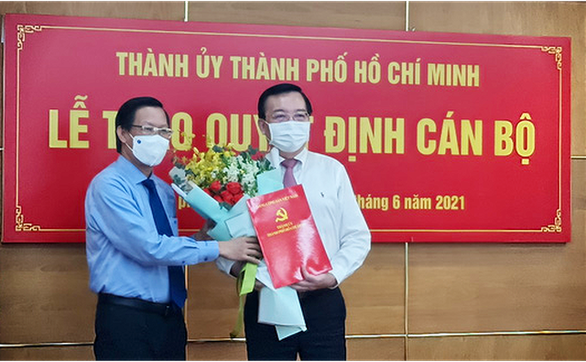 Ông Lê Hồng Sơn làm phó trưởng Ban Tuyên giáo Thành ủy TP.HCM - Ảnh 1.