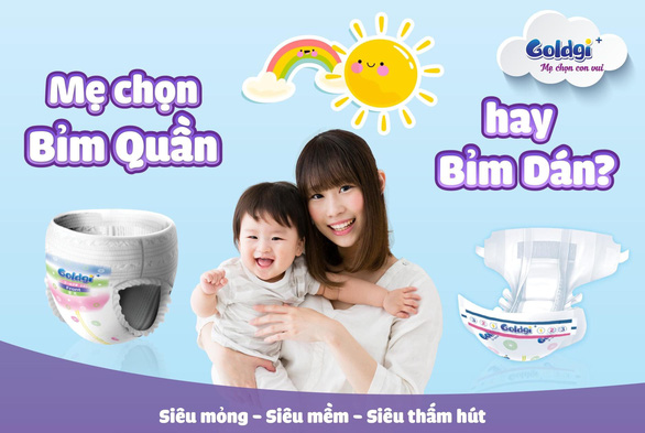 Chọn tã phù hợp cho trẻ - Ảnh 1.