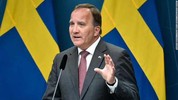 Thủ tướng Thụy Điển Lofven từ chức - Ảnh 1.