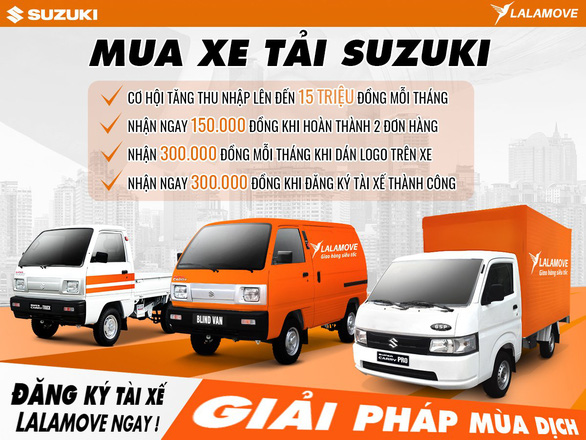 Suzuki hợp tác Lalamove mang nhiều lợi ích cho chủ xe tải nhẹ - Ảnh 4.