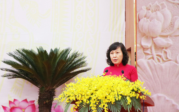 Bà Huỳnh Thị Hằng tái đắc cử chủ tịch HĐND tỉnh Bình Phước - Ảnh 1.