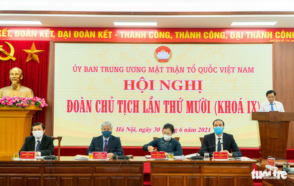 Ông Lê Tiến Châu giữ chức phó chủ tịch, tổng thư ký Ủy ban Trung ương MTTQ Việt Nam - Ảnh 1.