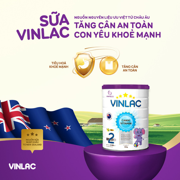 Vinlac - dinh dưỡng nội địa chất lượng quốc tế - Ảnh 1.