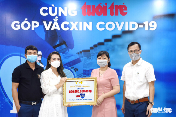 Nữ chủ tịch góp 500 triệu cho quỹ vắc xin: Tôi không thể đứng ngoài cuộc - Ảnh 1.