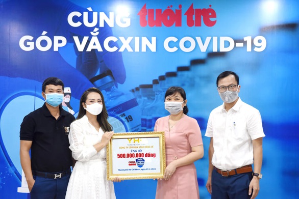 Nữ chủ tịch góp 500 triệu cho quỹ vắc xin: Tôi không thể đứng ngoài cuộc - Ảnh 1.