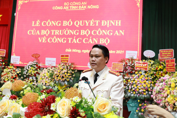 Phó giám đốc Công an Quảng Bình làm giám đốc Công an Đắk Nông - Ảnh 1.