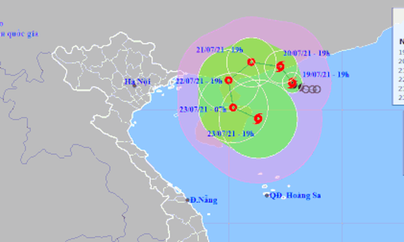 Bão số 3 ít có khả năng ảnh hưởng đến đất liền Việt Nam - Ảnh 1.