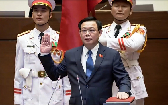Ông Vương Đình Huệ tái đắc cử Chủ tịch Quốc hội - Ảnh 1.