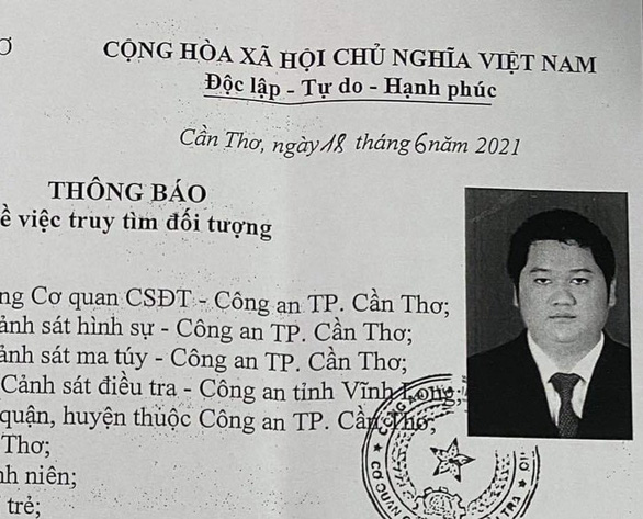 Truy tìm cựu cán bộ tín dụng Eximbank Cần Thơ liên quan vụ chiếm đoạt tài sản - Ảnh 1.