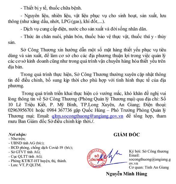 Nhiều tranh cãi, các tỉnh miền Tây ra văn bản hướng dẫn về hàng thiết yếu - Ảnh 6.