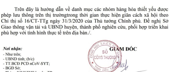 Nhiều tranh cãi, các tỉnh miền Tây ra văn bản hướng dẫn về hàng thiết yếu - Ảnh 8.