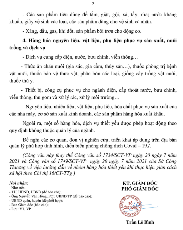 Nhiều tranh cãi, các tỉnh miền Tây ra văn bản hướng dẫn về hàng thiết yếu - Ảnh 3.