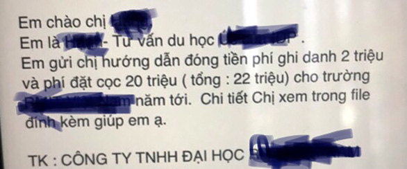 Muốn giữ chỗ vào đại học, xin hãy... đặt cọc - Ảnh 2.