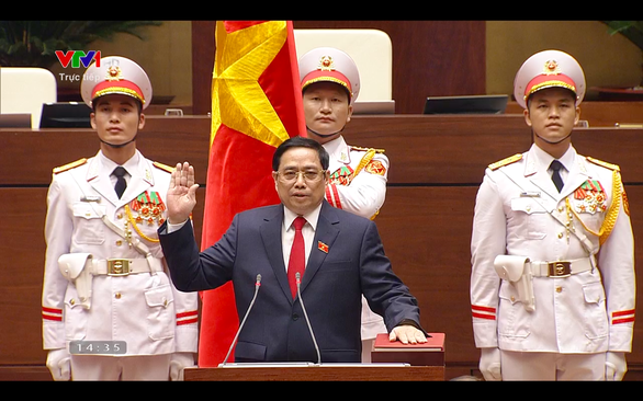 Ông Phạm Minh Chính tái đắc cử Thủ tướng Chính phủ - Ảnh 1.