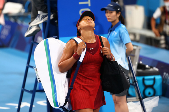 Cô gái vàng của Nhật Naomi Osaka thua sốc ở Olympic Tokyo - Ảnh 1.