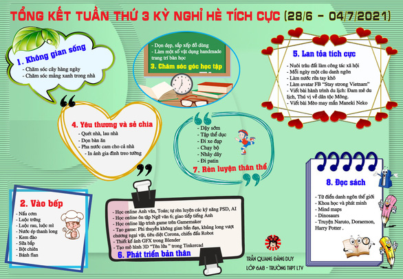 Hè giãn cách làm việc có ích - Ảnh 1.