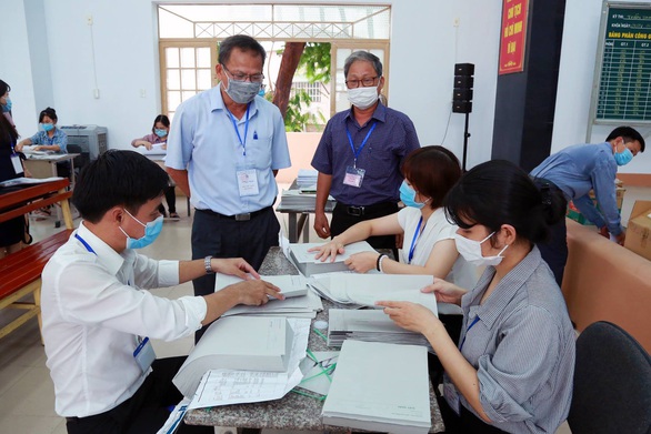 Trên 1 triệu thí sinh cả nước làm thủ tục dự thi tốt nghiệp THPT - Ảnh 10. Trên 1 triệu thí sinh cả nước làm thủ tục dự thi tốt nghiệp THPT - Ảnh 10.