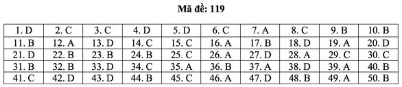 Bài giải môn toán kỳ thi tốt nghiệp THPT năm 2021 - Ảnh 25.