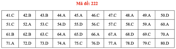 Đề và bài giải môn hóa thi tốt nghiệp THPT 2021 - Ảnh 27.