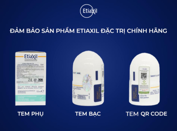 Thương hiệu Etiaxil thêm tem QR Code để phân biệt hàng thật - Ảnh 3.