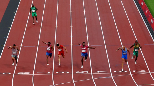 VĐV Ý vô địch nội dung chạy 100m tại Olympic 2020 - Ảnh 5.
