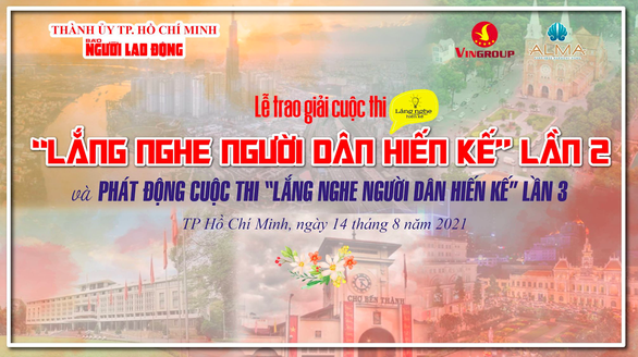 Báo Người Lao Động vinh danh 6 ý tưởng đạt giải cuộc thi Lắng nghe người dân hiến kế lần 2 - Ảnh 1.