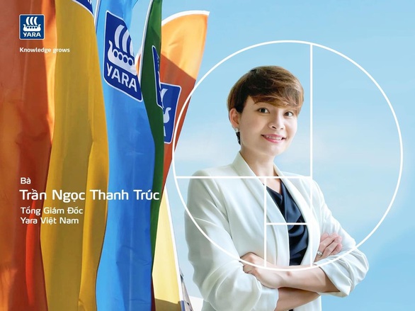 Yara Việt Nam bổ nhiệm Tổng Giám đốc người Việt đầu tiên - Ảnh 1. Yara Việt Nam bổ nhiệm Tổng Giám đốc người Việt đầu tiên - Ảnh 1.