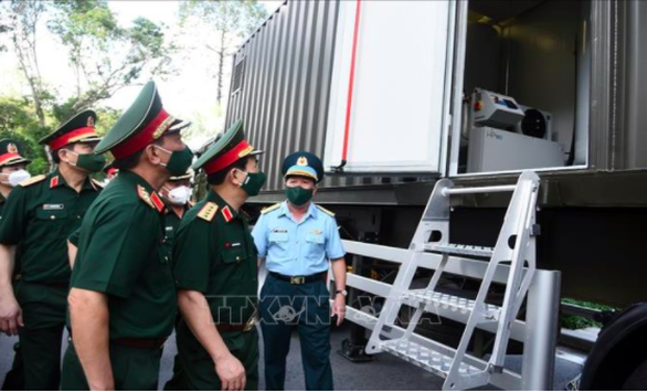 Quân đội triển khai trạm sản xuất oxy lưu động sẵn sàng hỗ trợ TP.HCM - Ảnh 1. Quân đội triển khai trạm sản xuất oxy lưu động sẵn sàng hỗ trợ TP.HCM - Ảnh 1.